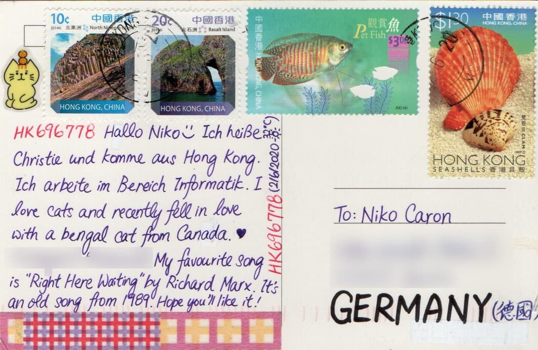 Hong Kong card back 0