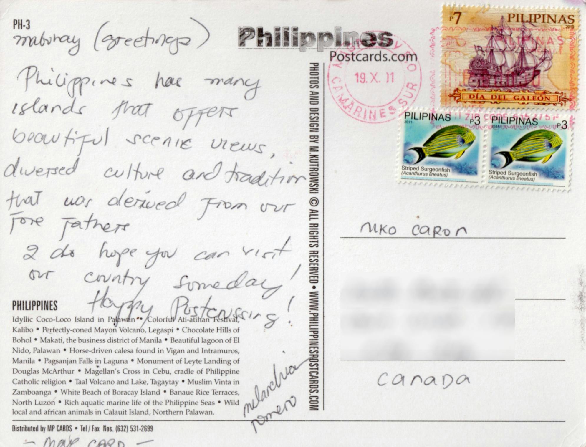 Philippines card back 0