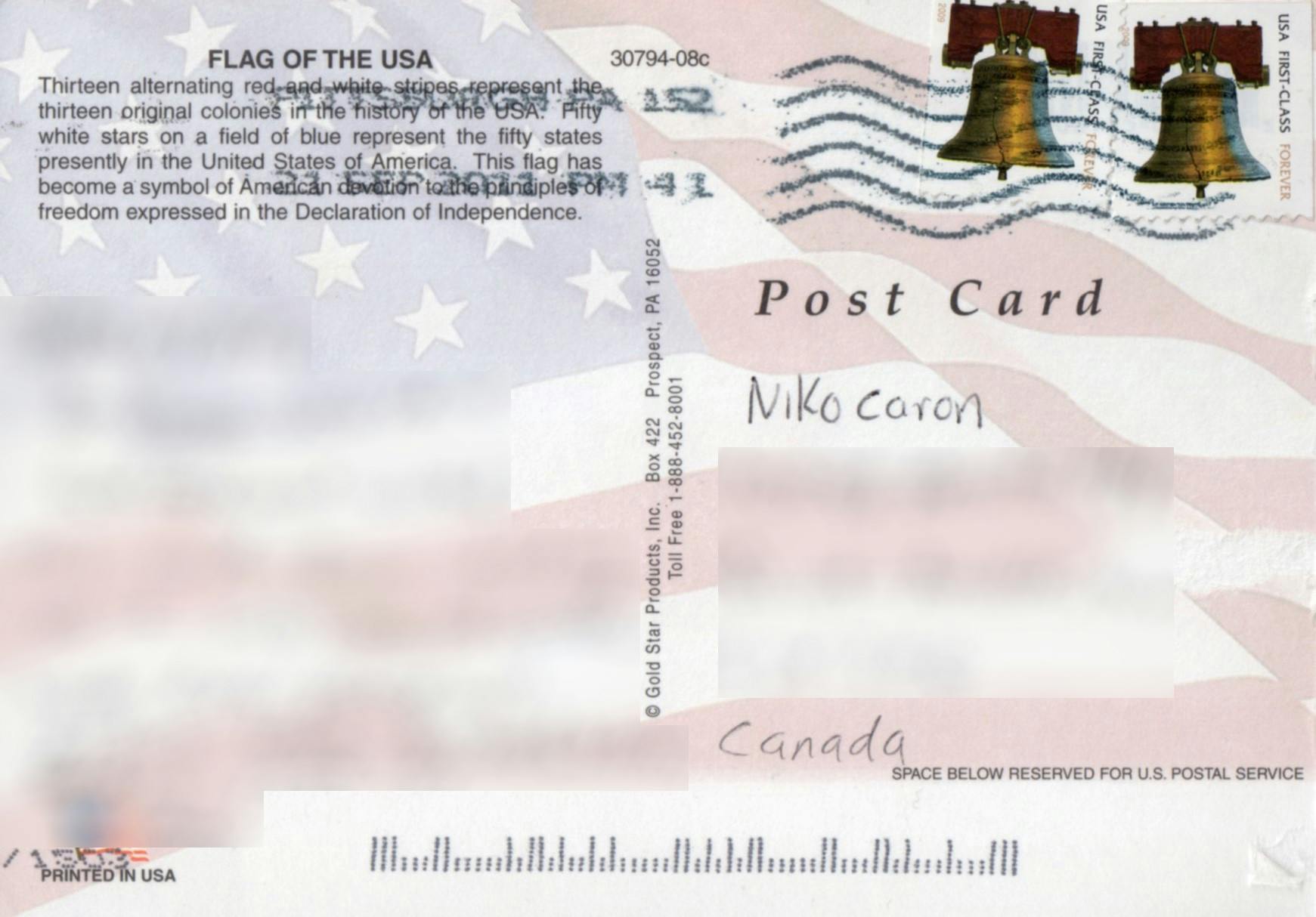 United States card back 32