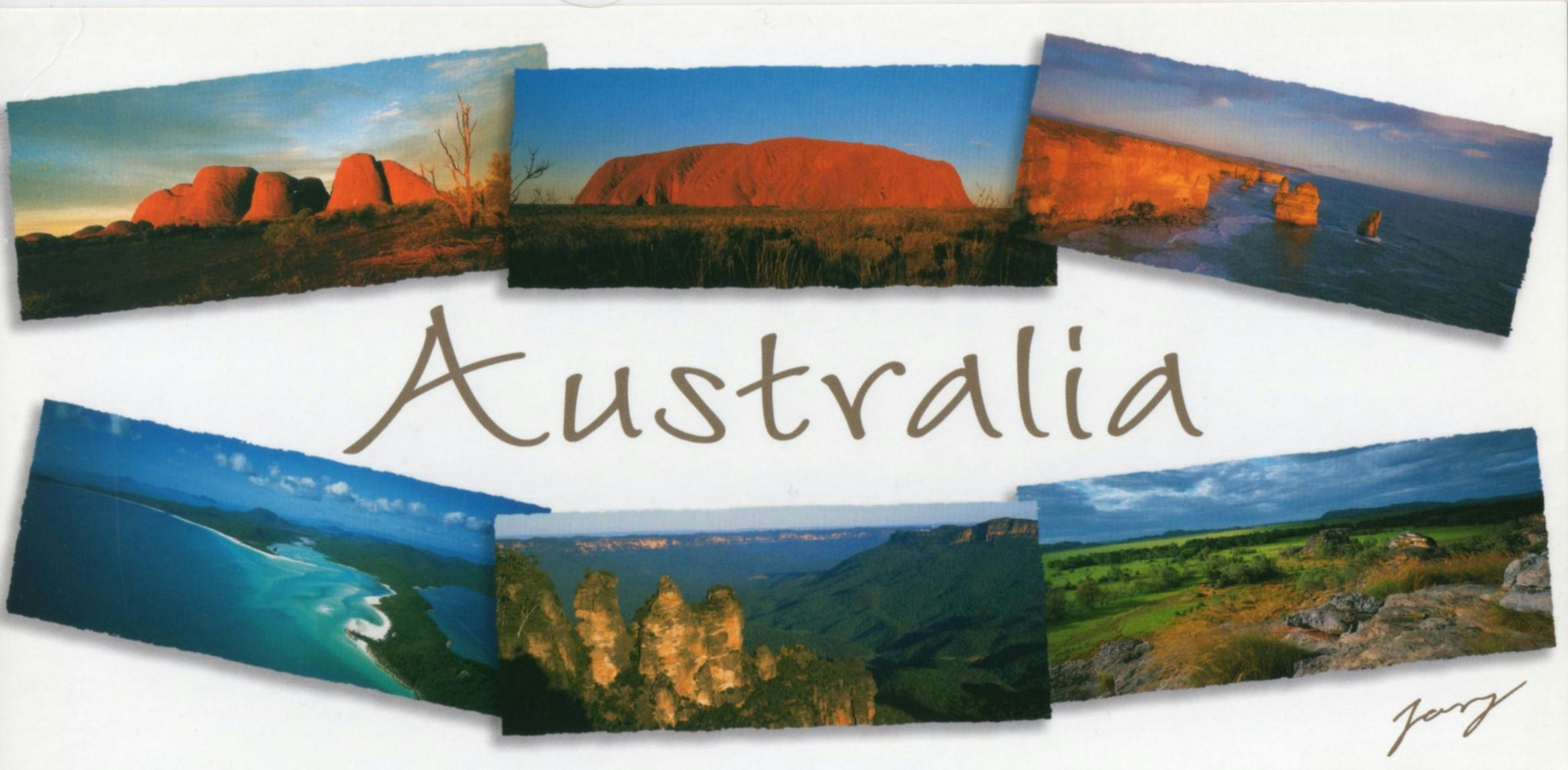 Australia card front 12