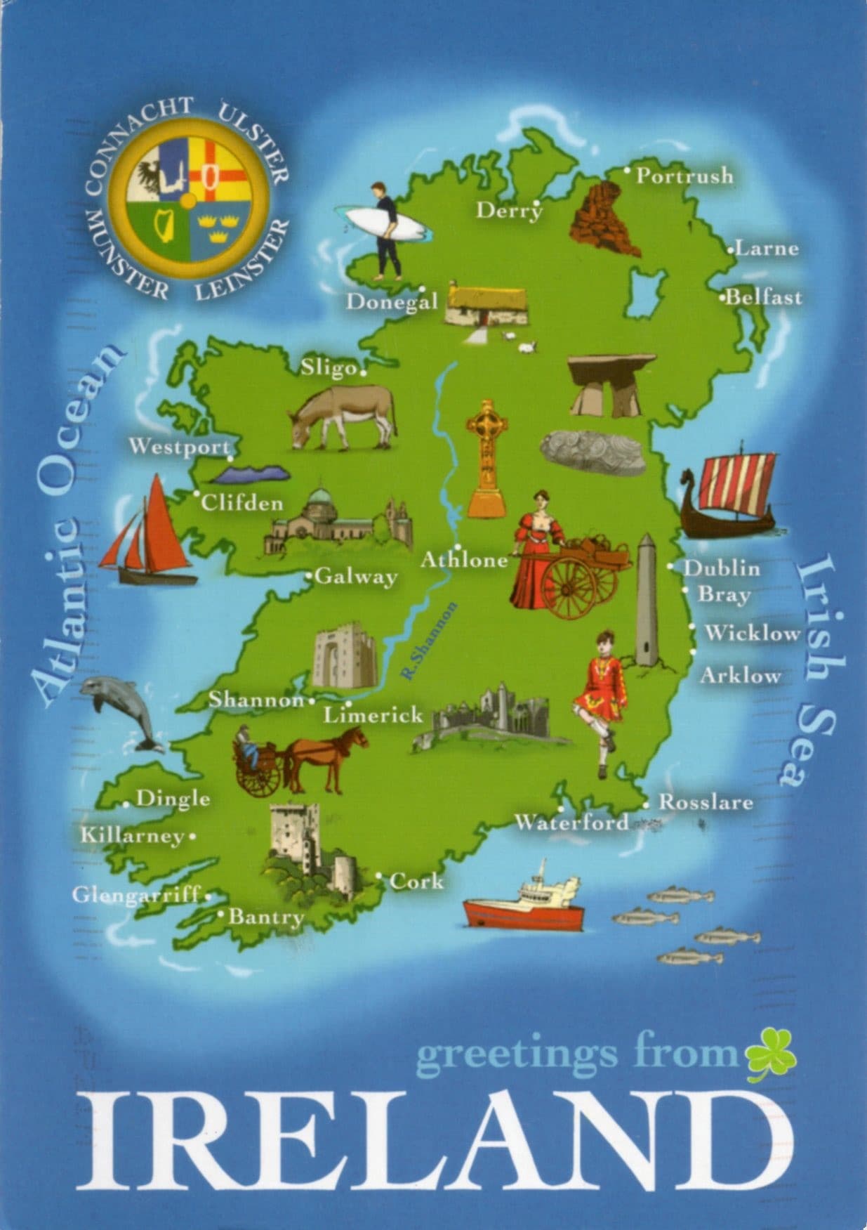 Ireland card front 0