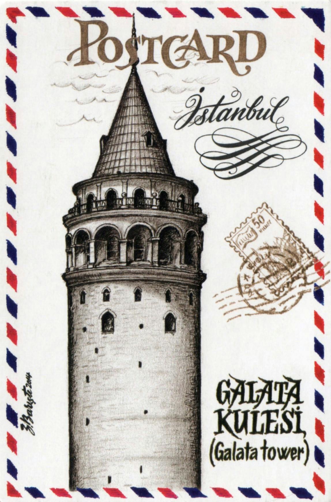 Turkey card front 1